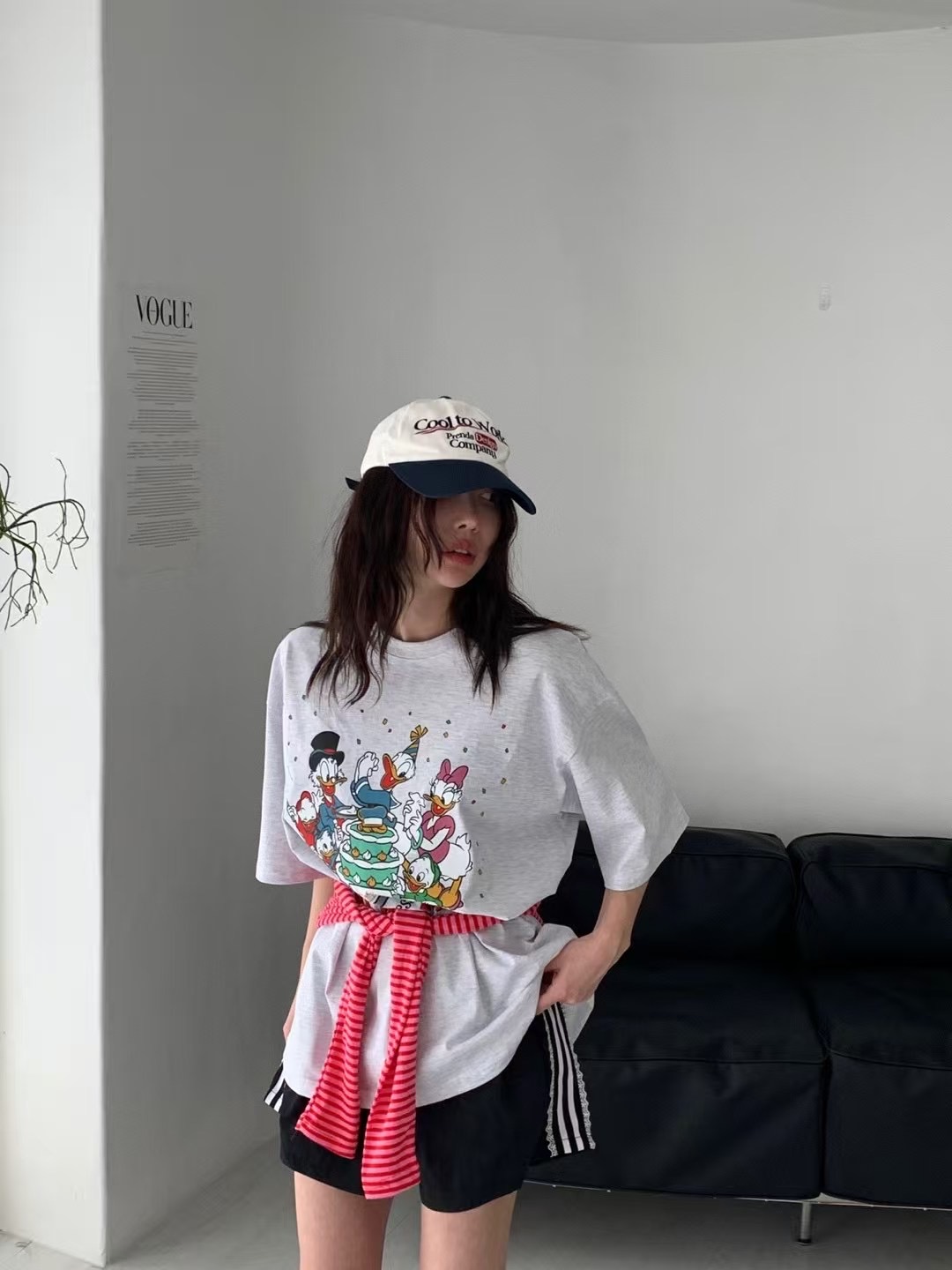 VICTORIA韓國代購㊣女士新款時尚熱賣人氣推薦25春夏真品T恤VICTORIAT恤