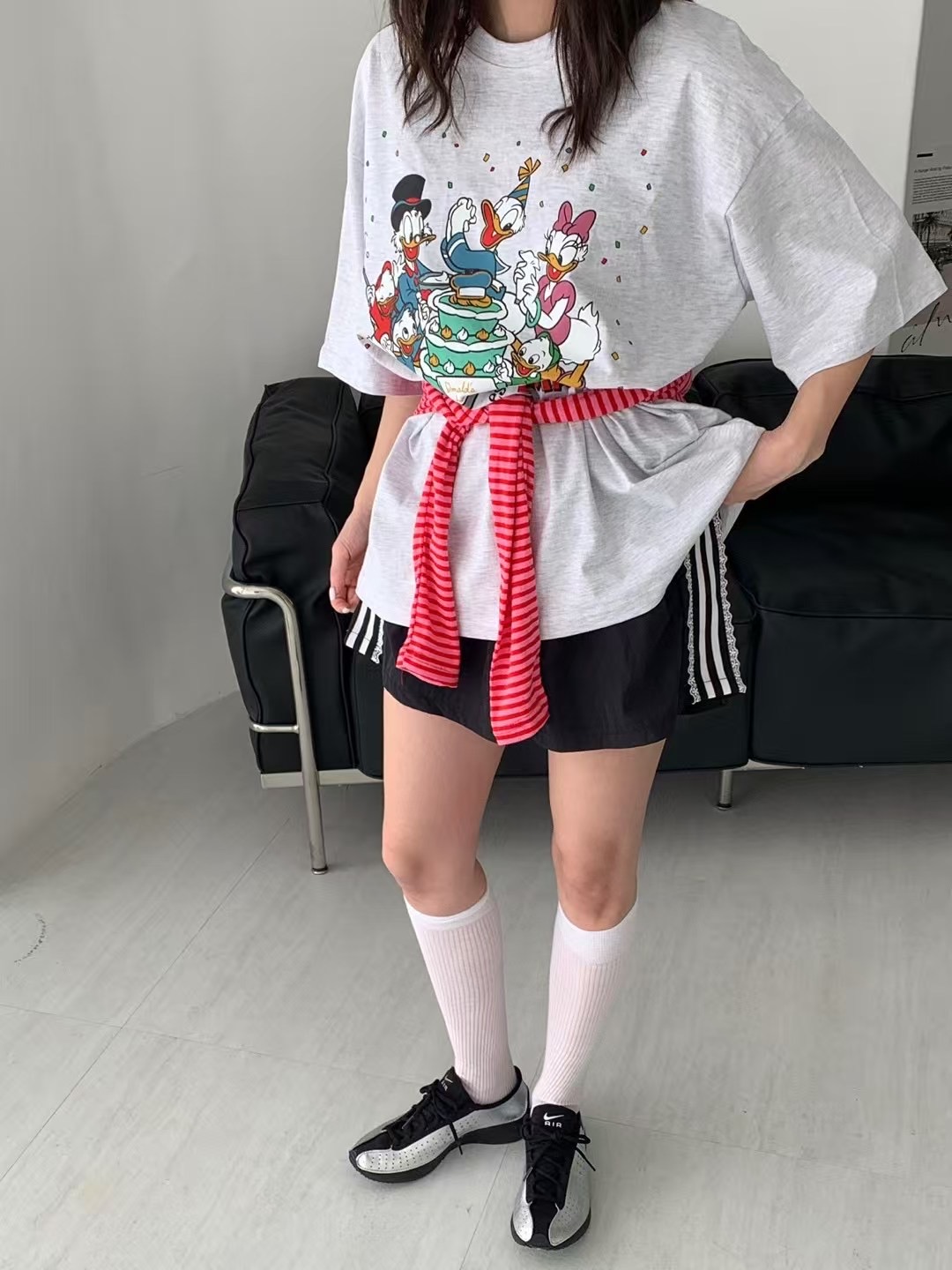 VICTORIA韓國代購㊣女士新款時尚熱賣人氣推薦25春夏真品T恤VICTORIAT恤