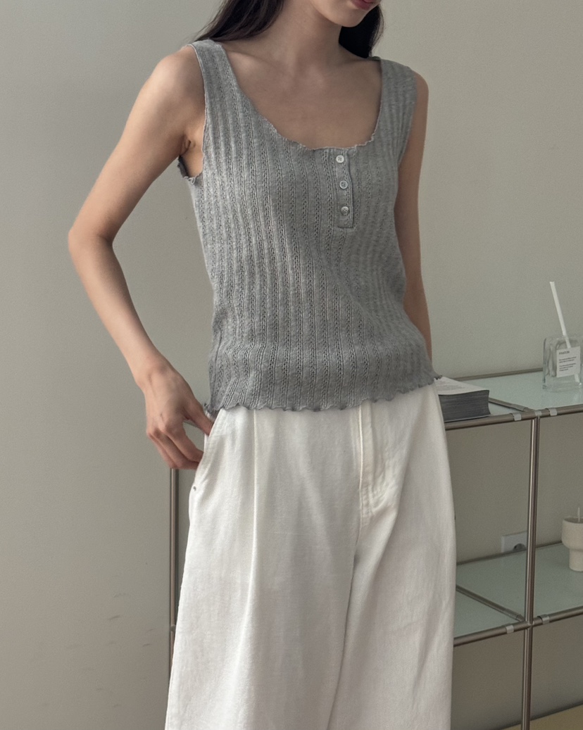 TIZZI韓國直郵㊣女裝新款人氣真品25春夏時尚職業推薦吊帶背心TIZZI吊帶/背心