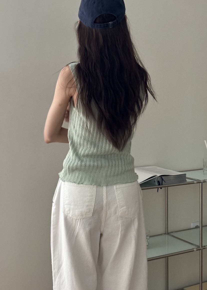 TIZZI韓國直郵㊣女裝新款人氣真品25春夏時尚職業推薦吊帶背心TIZZI吊帶/背心