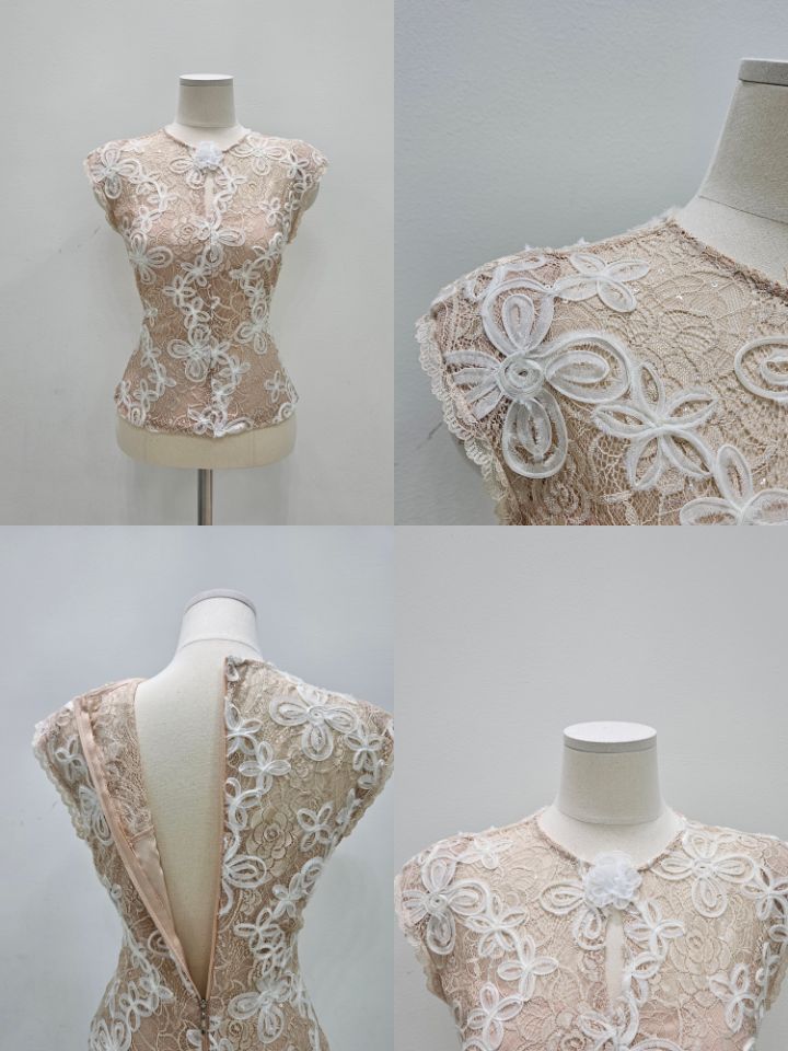 HIGH HEELS東大門㊣代購女裝新款職業25春夏真品襯衫蕾絲衫HIGH HEELS襯衫/蕾絲衫