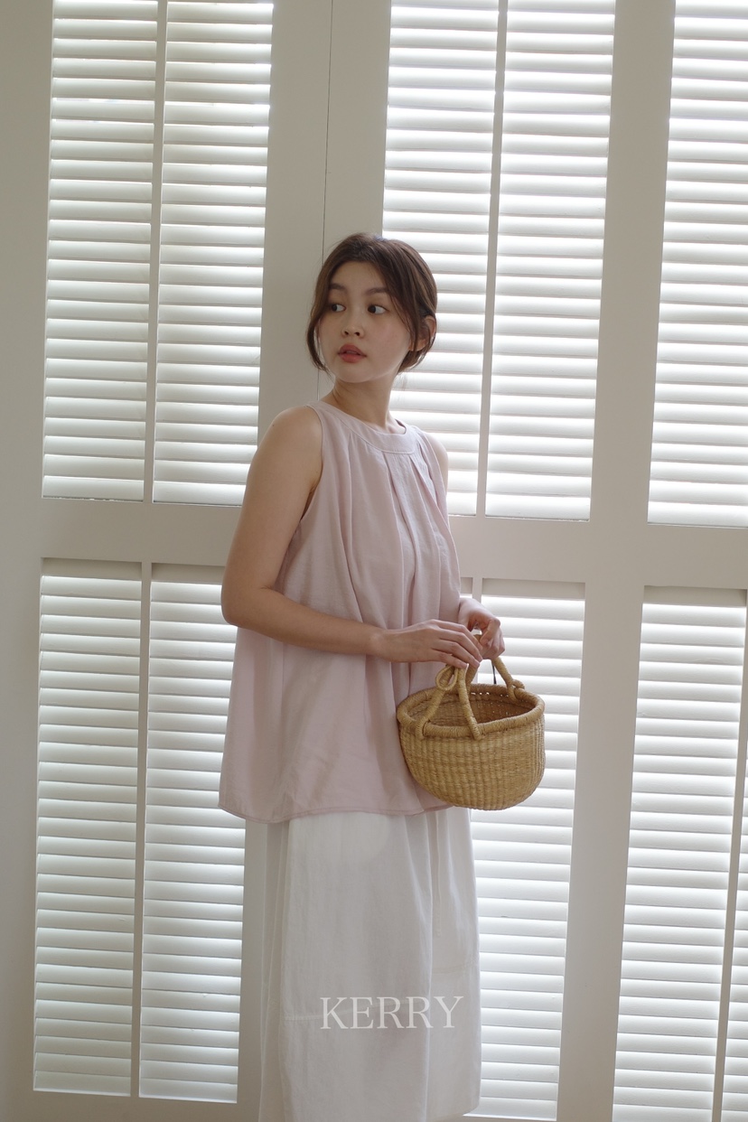 KERRY東大門㊣代購女裝新品推薦職業時尚真品25春夏吊帶背心KERRY吊帶/背心