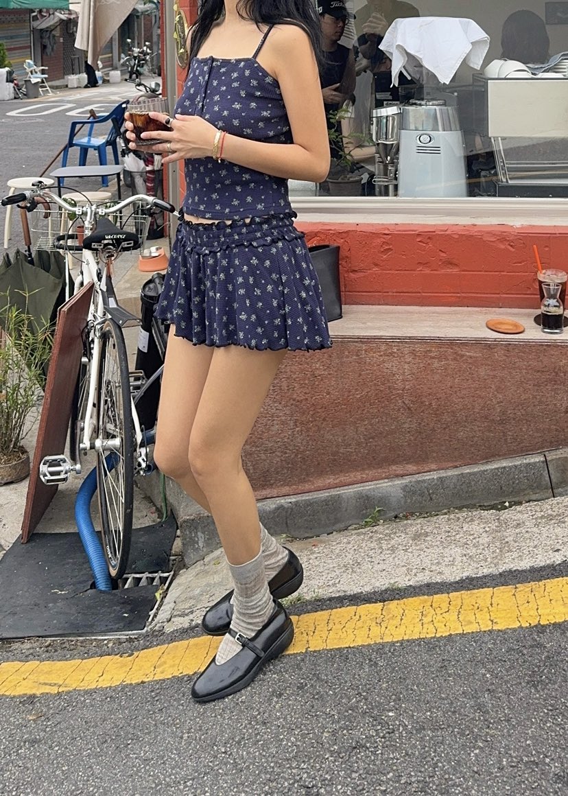 OUPPT東大門㊣直郵女裝新品休閑推薦熱賣時尚25春夏職業短褲OUPPT短褲圖色2