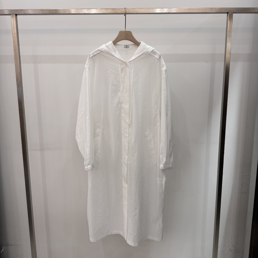 THE EYL東大門㊣實拍女士新品人氣時尚真品25春夏長款風衣THE EYL長款風衣圖色1