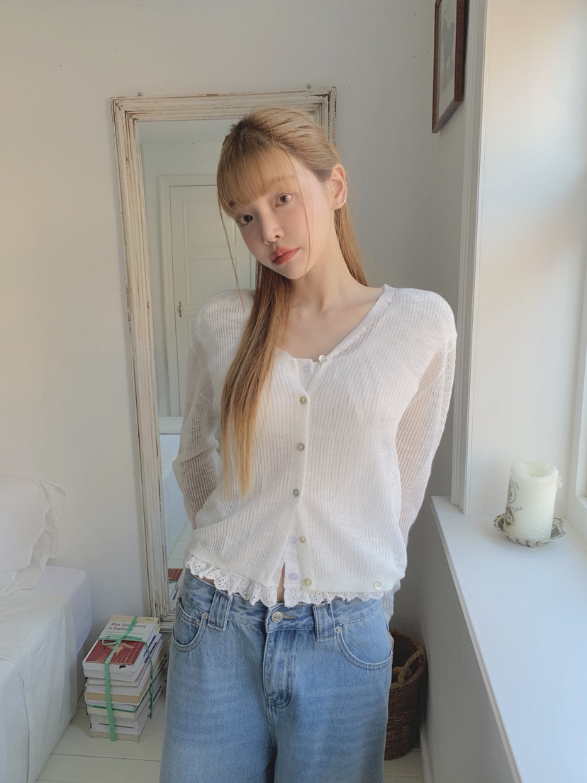 JKICHI韓國直郵㊣女裝新款職業真品熱賣25春夏休閑推薦針織衫JKICHI針織衫圖色4
