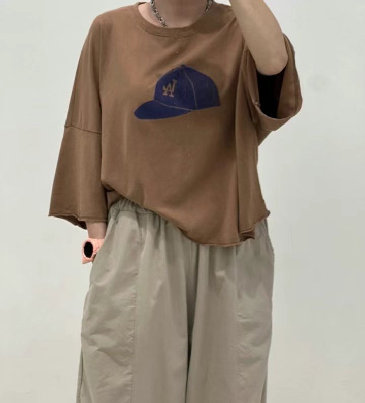 ZACCU韓國直郵㊣女士新品25春夏熱賣人氣時尚休閑推薦長袖T恤ZACCU長袖T恤
