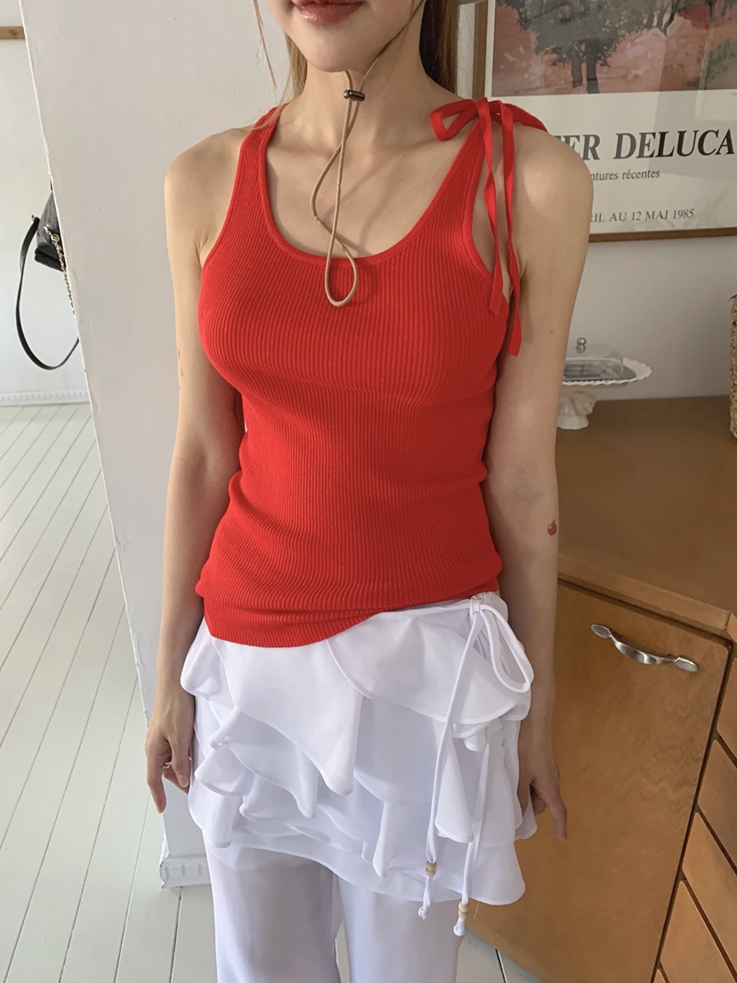 JKICHI韓國直郵㊣女裝新款職業休閑推薦真品25春夏吊帶背心JKICHI吊帶/背心