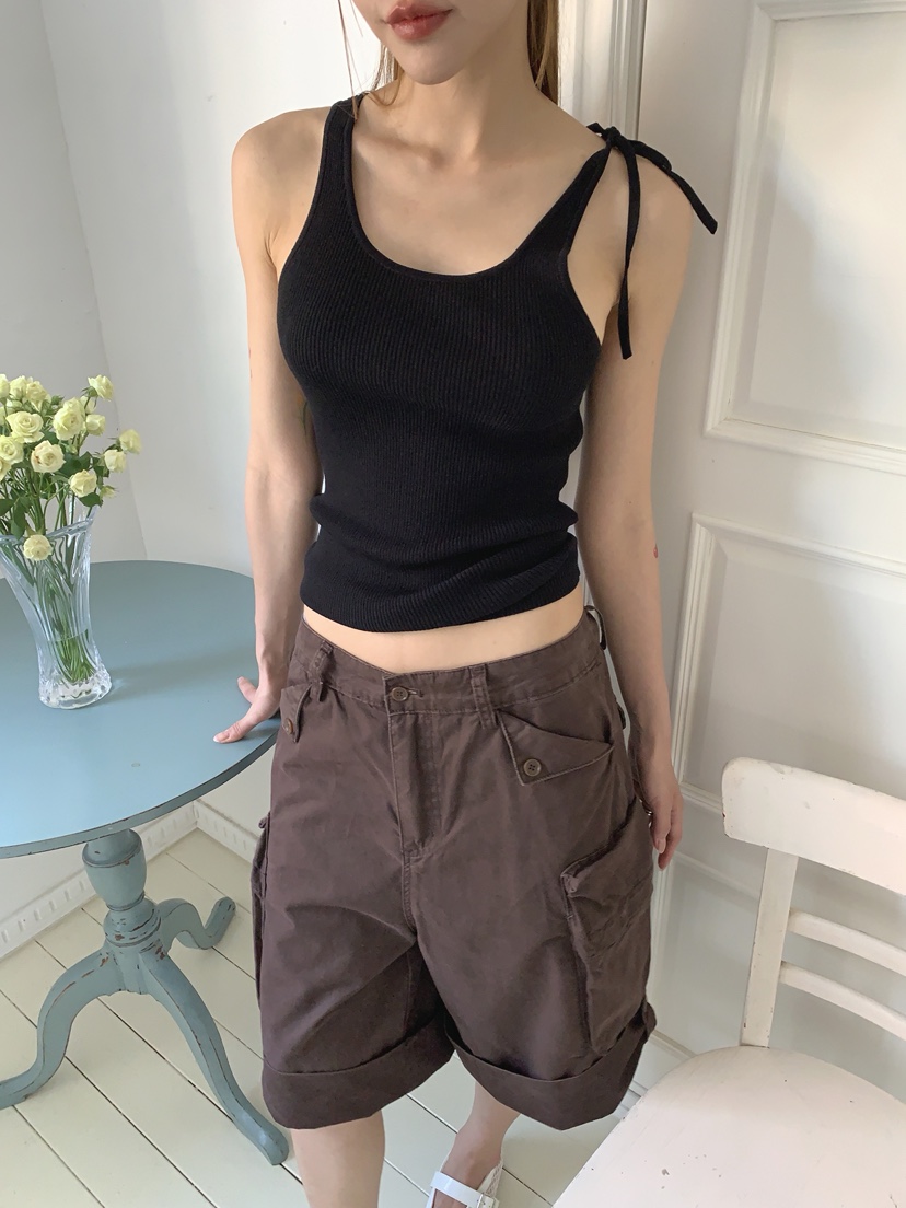 JKICHI韓國直郵㊣女裝新款職業休閑推薦真品25春夏吊帶背心JKICHI吊帶/背心
