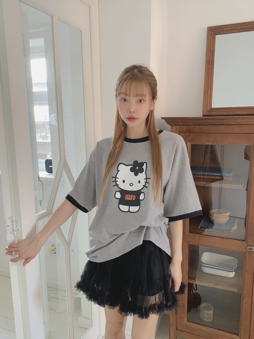 JKICHI東大門㊣實拍女裝新款職業時尚25春夏休閑人氣推薦T恤JKICHIT恤圖色2