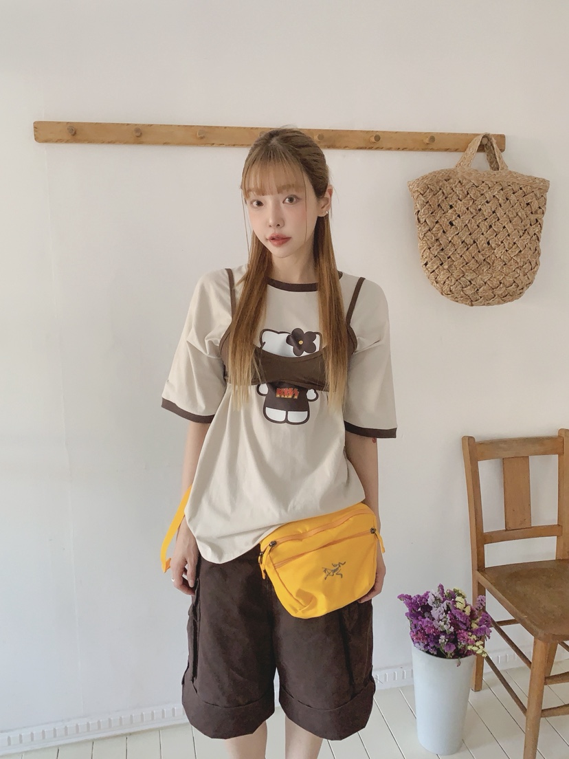 JKICHI東大門㊣實拍女裝新款職業時尚25春夏休閑人氣推薦T恤JKICHIT恤圖色3