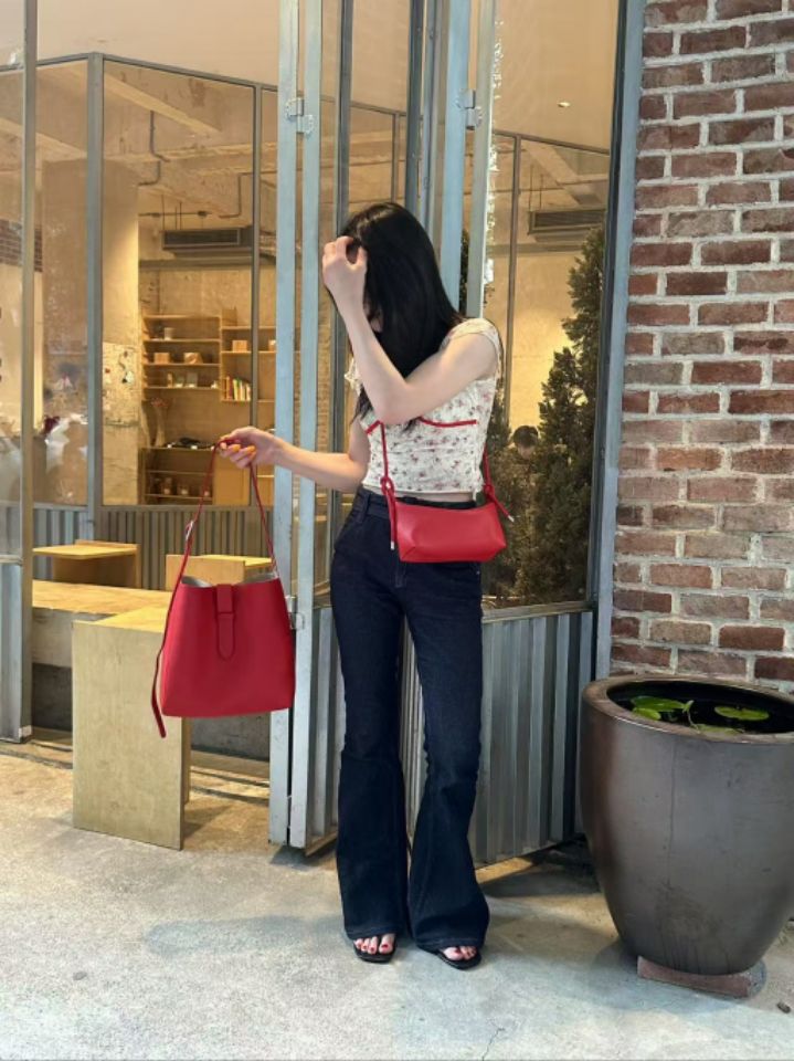 TROUVAILLE東大門㊣直郵女裝新品熱賣時尚休閑職業單肩斜跨包TROUVAILLE單肩/斜跨包