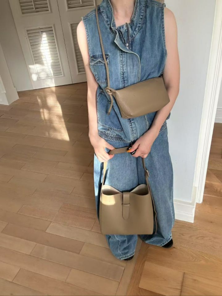 TROUVAILLE東大門㊣直郵女裝新品熱賣時尚休閑職業單肩斜跨包TROUVAILLE單肩/斜跨包圖色3