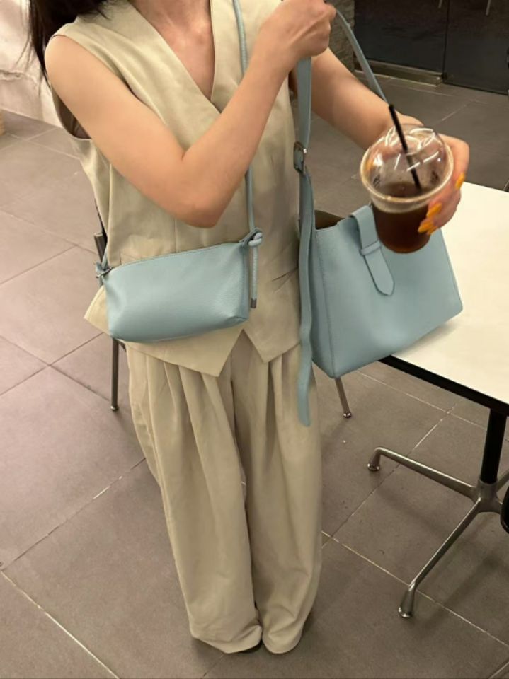 TROUVAILLE東大門㊣直郵女裝新品熱賣時尚休閑職業單肩斜跨包TROUVAILLE單肩/斜跨包圖色6