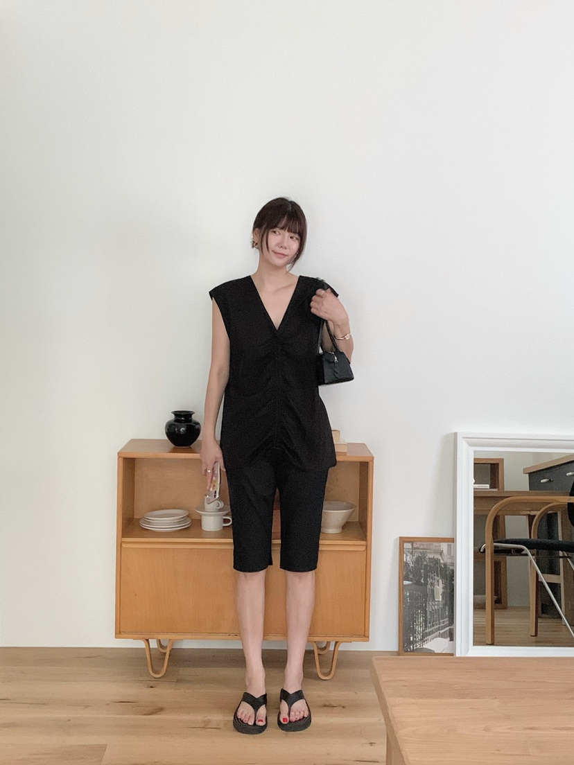 COURGETTE東大門㊣代購女裝新款休閑熱賣真品25春夏吊帶背心COURGETTE吊帶/背心