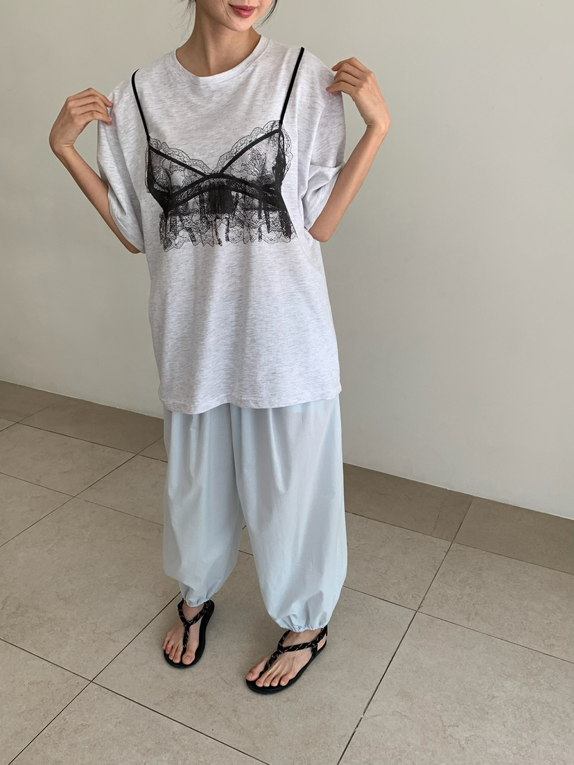 LOVE MY SANTA東大門㊣直郵女士新品時尚推薦25春夏休閑褲Santa/LOVE MY SANTA休閑褲