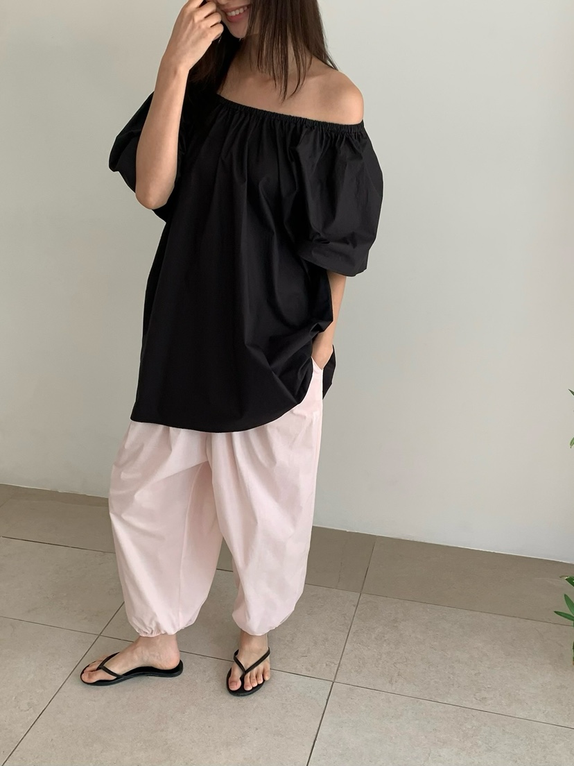 LOVE MY SANTA東大門㊣直郵女士新品時尚推薦25春夏休閑褲Santa/LOVE MY SANTA休閑褲圖色3