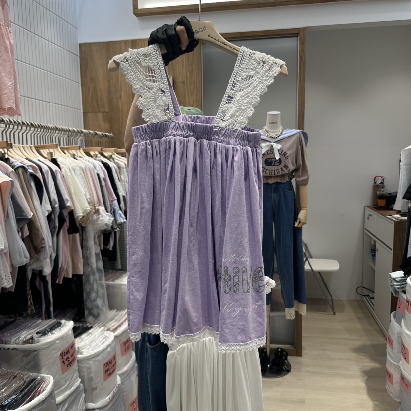 MARI CO東大門㊣直郵女裝新款真品推薦休閑人氣時尚吊帶背心MARI CO吊帶/背心圖色2