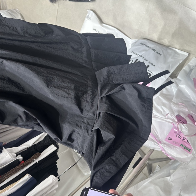 SOLAR東大門㊣代購女裝新品推薦真品職業25春夏熱賣連體褲褶皺SOLAR連體褲