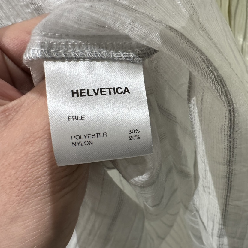 HELVETICA東大門㊣代購女士新款職業真品熱賣25春夏襯衫蕾絲衫HELVETICA襯衫/蕾絲衫