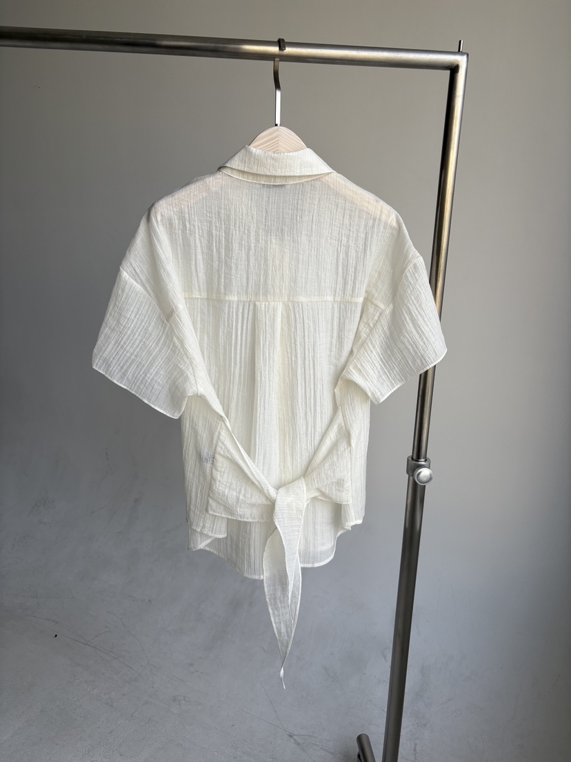 Verbena東大門㊣代購女裝新品25春夏真品職業推薦襯衫蕾絲衫Verbena襯衫/蕾絲衫