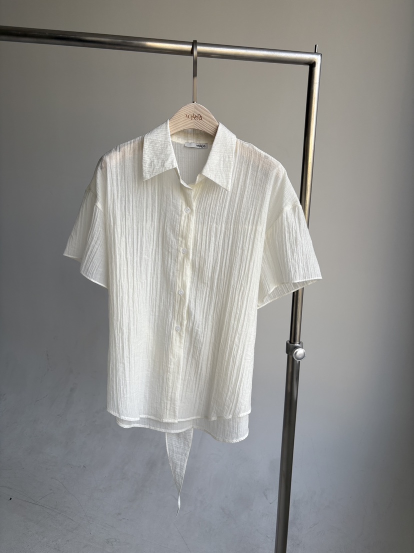 Verbena東大門㊣代購女裝新品25春夏真品職業推薦襯衫蕾絲衫Verbena襯衫/蕾絲衫圖色1