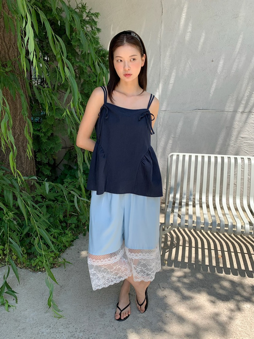 LOVE MY SANTA韓國直郵㊣女裝新品熱賣25春夏時尚吊帶背心Santa/LOVE MY SANTA吊帶/背心