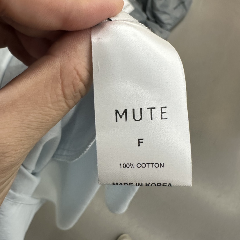MUTE-P東大門㊣代購女士新款真品休閑職業25春夏熱賣連衣裙MUTE連衣裙