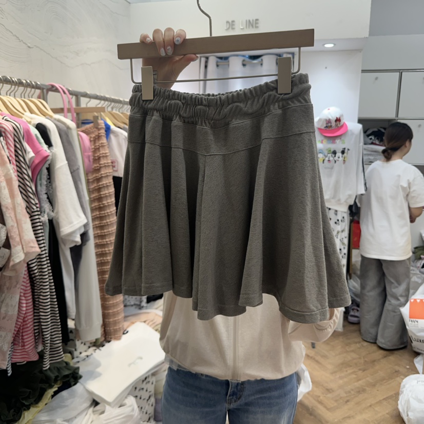 DE LINE東大門㊣代購女裝新品人氣真品職業休閑25春夏裙褲亞麻DE LINE裙褲
