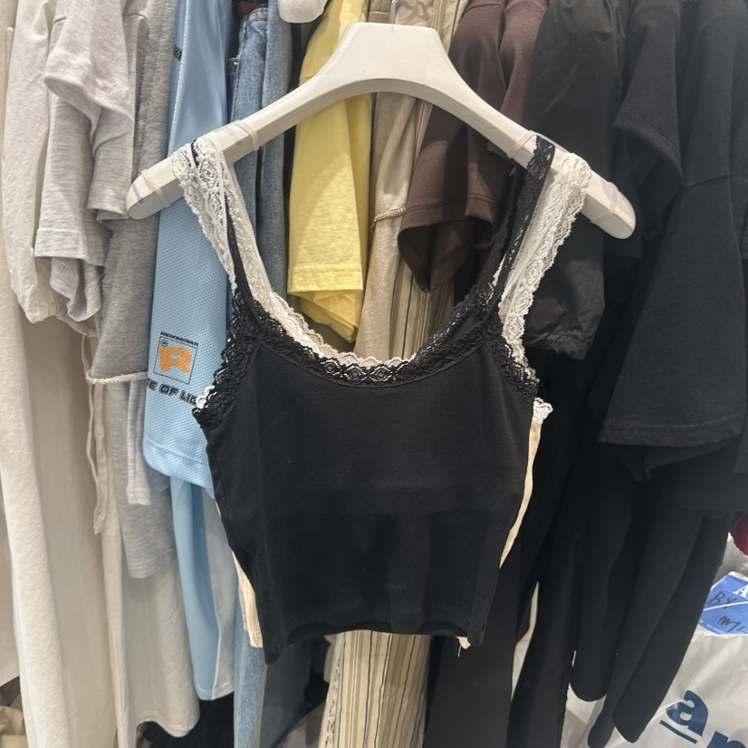 ARE韓國代購㊣女士新品時尚真品推薦人氣休閑職業25春夏吊帶背心ARE YOU/ARE吊帶/背心