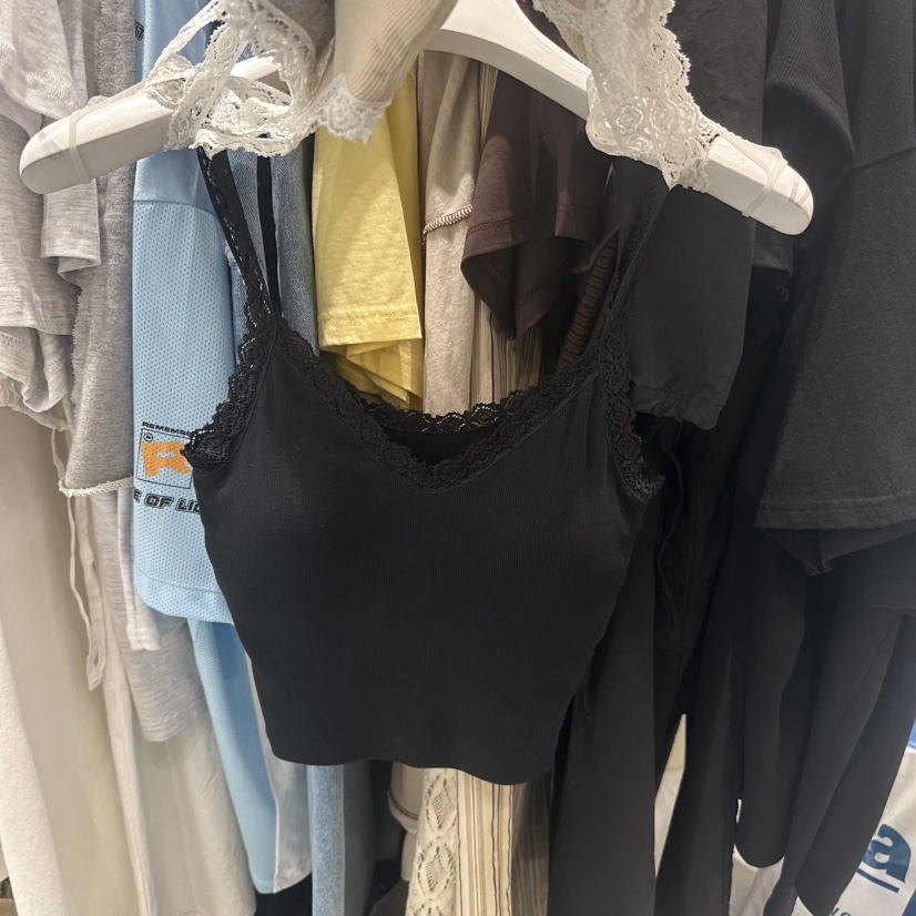 ARE韓國代購㊣女士新品時尚真品推薦人氣休閑職業25春夏吊帶背心ARE YOU/ARE吊帶/背心圖色4