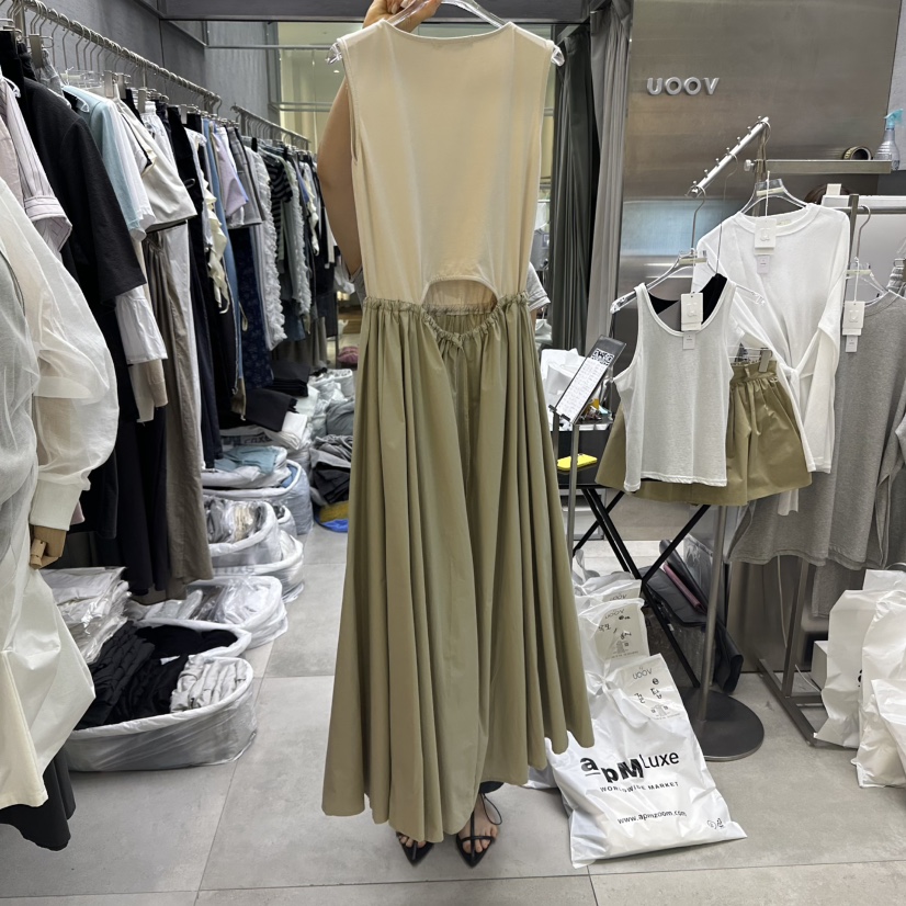 UOOV韓國直郵㊣女裝新品推薦熱賣人氣真品25春夏休閑連衣裙UOOV連衣裙