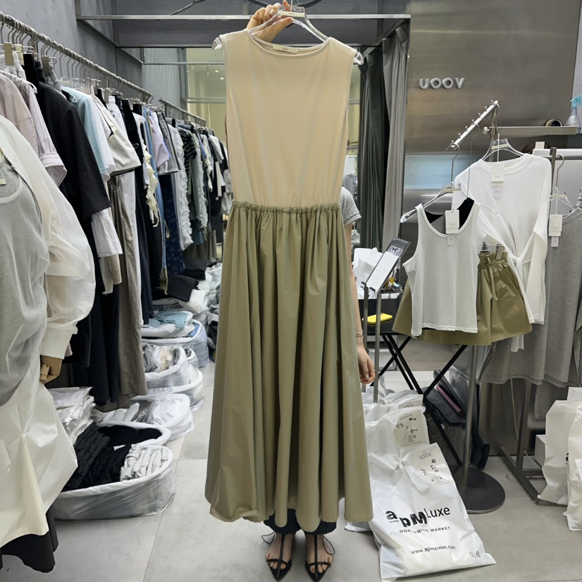 UOOV韓國直郵㊣女裝新品推薦熱賣人氣真品25春夏休閑連衣裙UOOV連衣裙