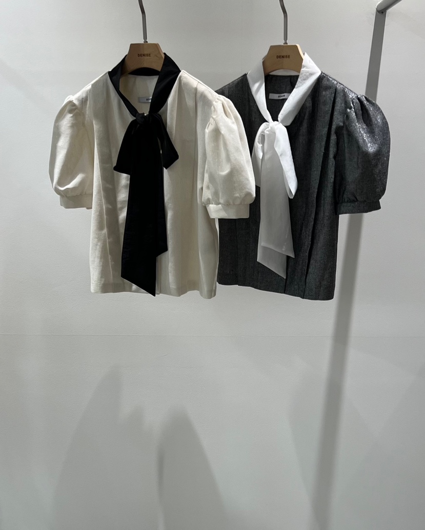 DENISE東大門㊣實拍女士新款人氣職業真品推薦休閑襯衫蕾絲衫DENISE襯衫/蕾絲衫