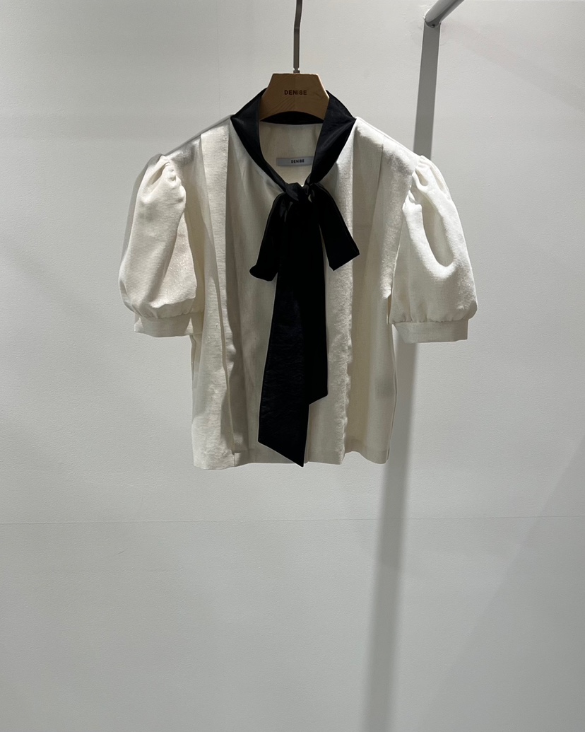 DENISE東大門㊣實拍女士新款人氣職業真品推薦休閑襯衫蕾絲衫DENISE襯衫/蕾絲衫圖色2