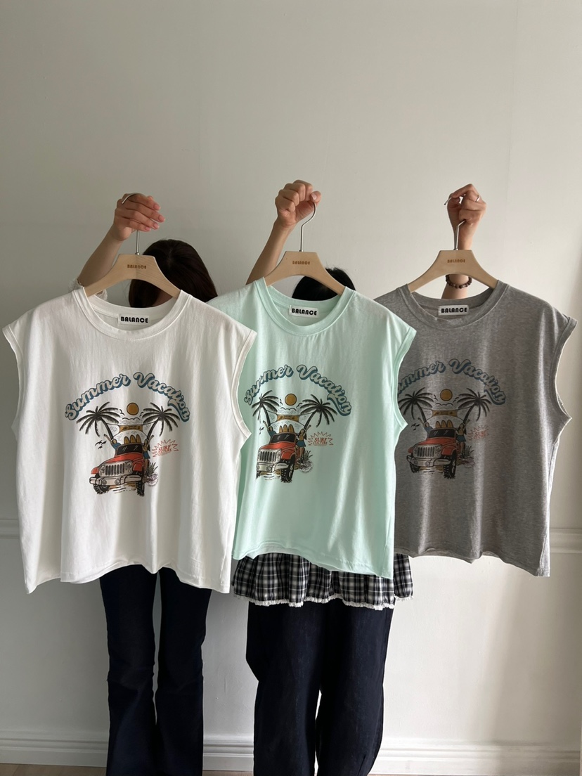 BALANCE東大門㊣代購女裝新款時尚職業真品休閑推薦吊帶背心BALANCE吊帶/背心