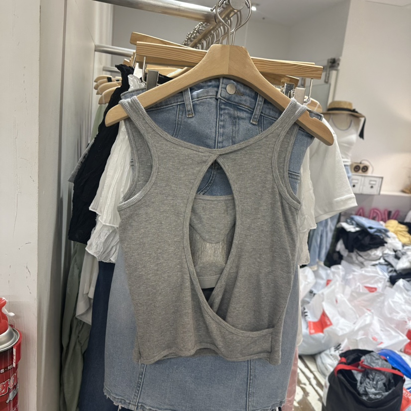 ABBEYLEE韓國直郵㊣女裝新款25春夏休閑推薦真品熱賣吊帶背心ABBEYLEE吊帶/背心