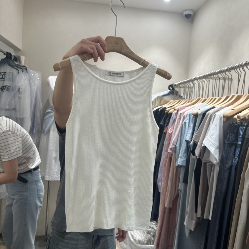 2ND GATE韓國代購㊣女裝新款熱賣時尚人氣真品職業吊帶背心2ND GATE吊帶/背心圖色3
