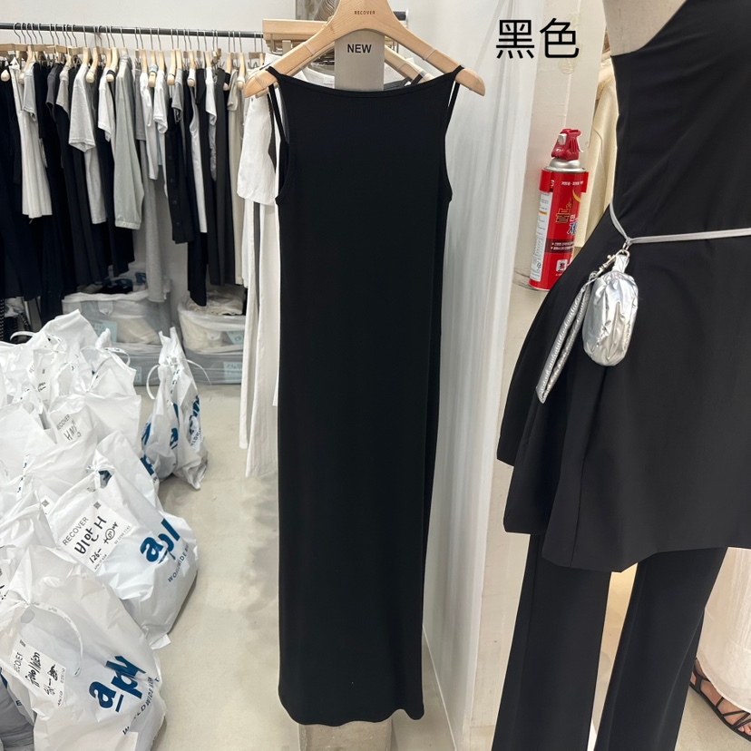 RECOVER東大門㊣實拍女裝新款時尚熱賣人氣休閑推薦職業連衣裙RECOVER/MOMENT連衣裙圖色2