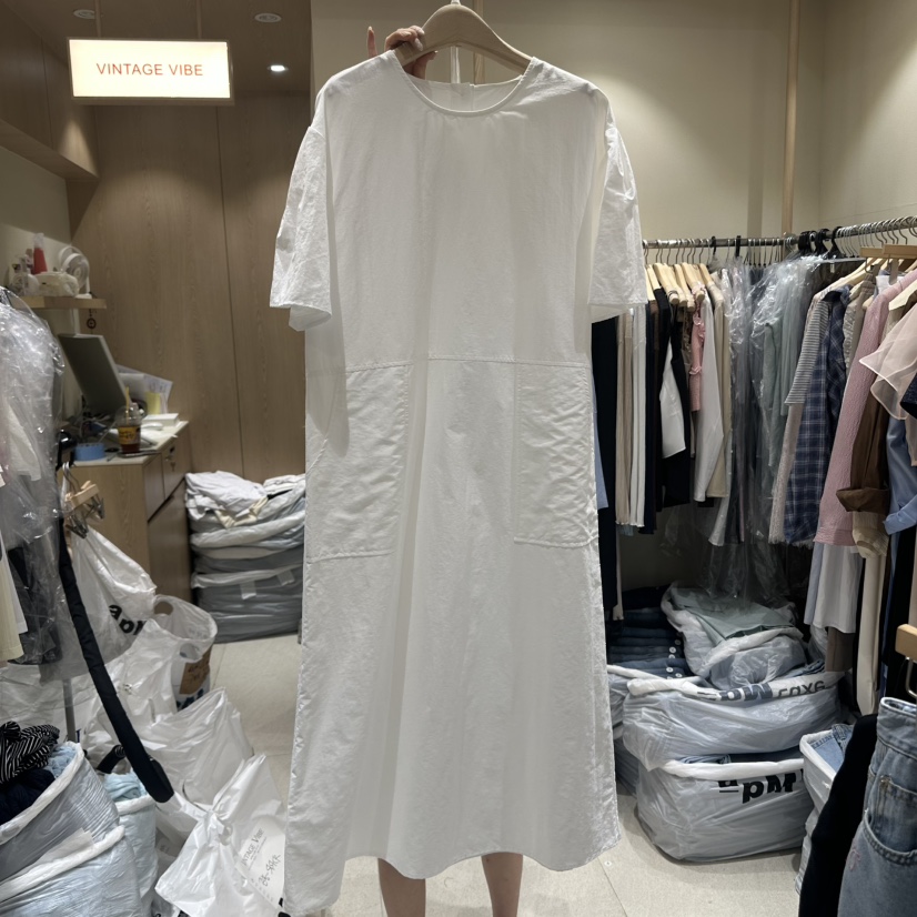 VINTAGE VIBE東大門㊣代購女裝新款推薦人氣25春夏熱賣連衣裙VINTAGE VIBE連衣裙圖色2