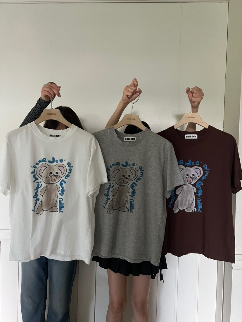BALANCE韓國直郵㊣女士新款人氣熱賣時尚休閑推薦職業25春夏T恤BALANCET恤