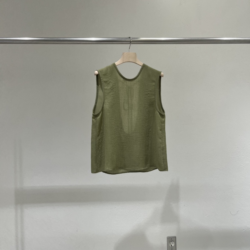 STATEMENT韓國直郵㊣女裝新品時尚25春夏真品休閑職業吊帶背心STATEMENT吊帶/背心圖色2