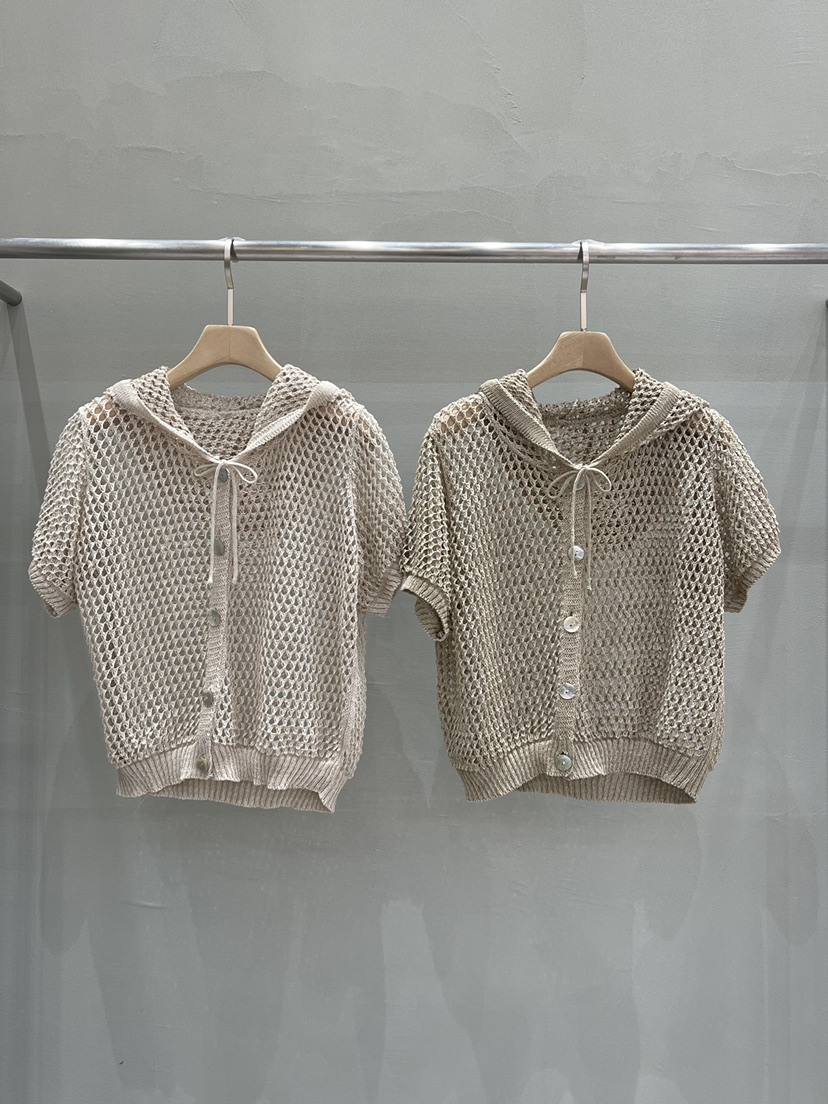 THE MUI東大門㊣代購女士新品人氣推薦時尚25春夏真品針織衫Mu:i-A針織衫
