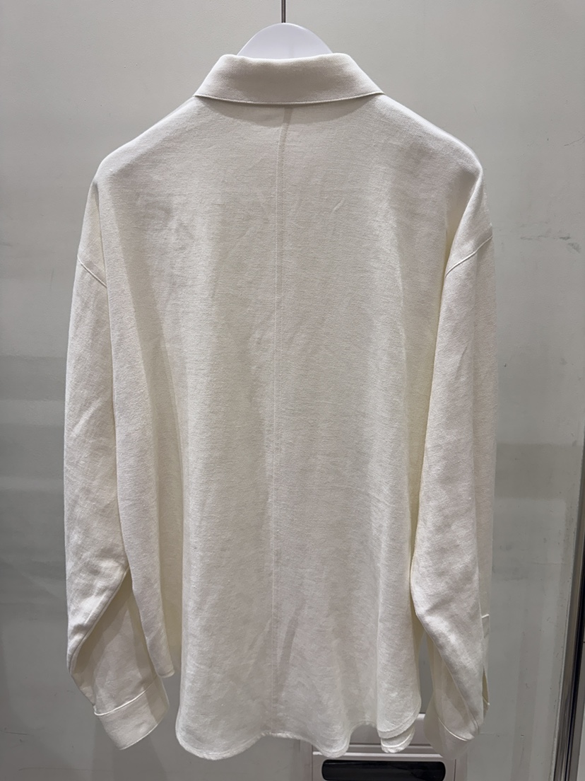 THE SIGNATURE東大門㊣代購女裝新款25春夏襯衫蕾絲衫亞麻THE SIGNATURE襯衫/蕾絲衫