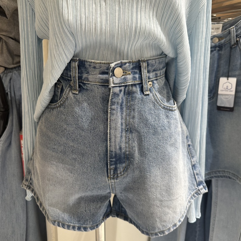 VINTAGE VIBE東大門㊣代購女裝新款真品熱賣休閑推薦短褲兔子VINTAGE VIBE短褲圖色2