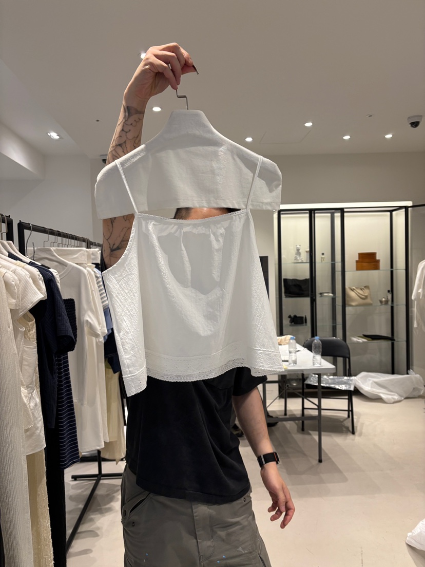 THE BRUNCH東大門㊣直郵女裝新款真品25春夏休閑熱賣吊帶背心THE BRUNCH吊帶/背心