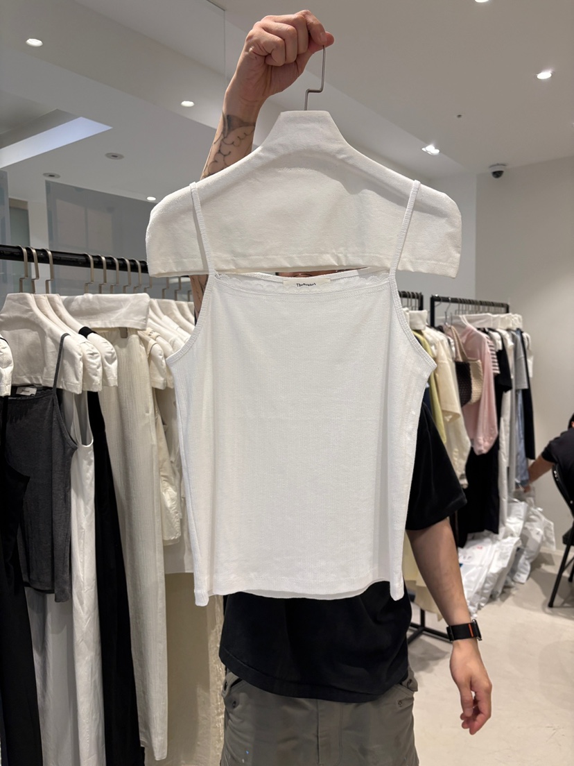 THE BRUNCH韓國代購㊣女裝新款職業時尚人氣25春夏吊帶背心THE BRUNCH吊帶/背心圖色1