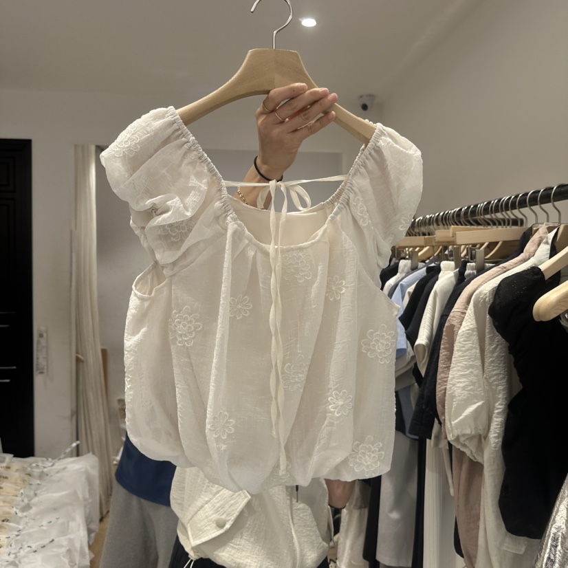 VENIR-a韓國直郵㊣女士新品時尚熱賣人氣真品推薦襯衫蕾絲衫VENIR-a襯衫/蕾絲衫