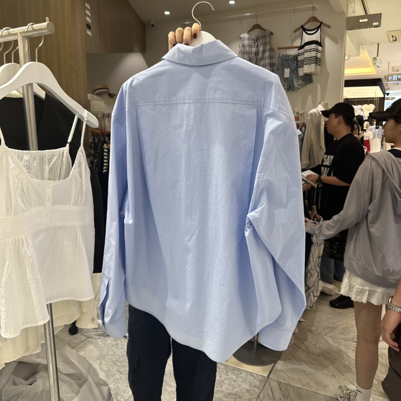 THE SIGNATURE韓國代購㊣女士新品休閑人氣時尚襯衫蕾絲衫THE SIGNATURE襯衫/蕾絲衫