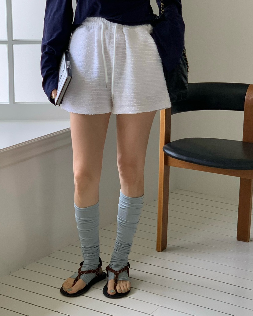 REVE CITE-L東大門㊣直郵女裝新品休閑職業時尚短褲粗花呢REVE CITE短褲