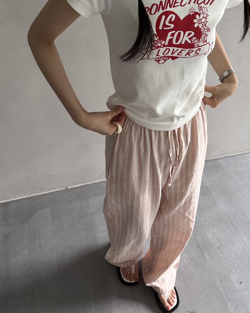 HOWDY東大門㊣代購女士新款時尚人氣休閑真品職業25春夏休閑褲howdy休閑褲